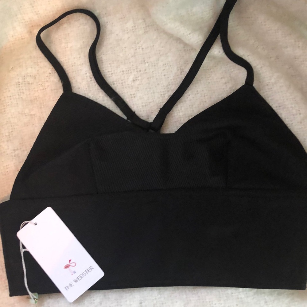 NWT Tiny Drill OFF White Top IT 43